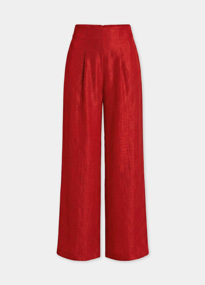 Phoenix-Ellie red suit