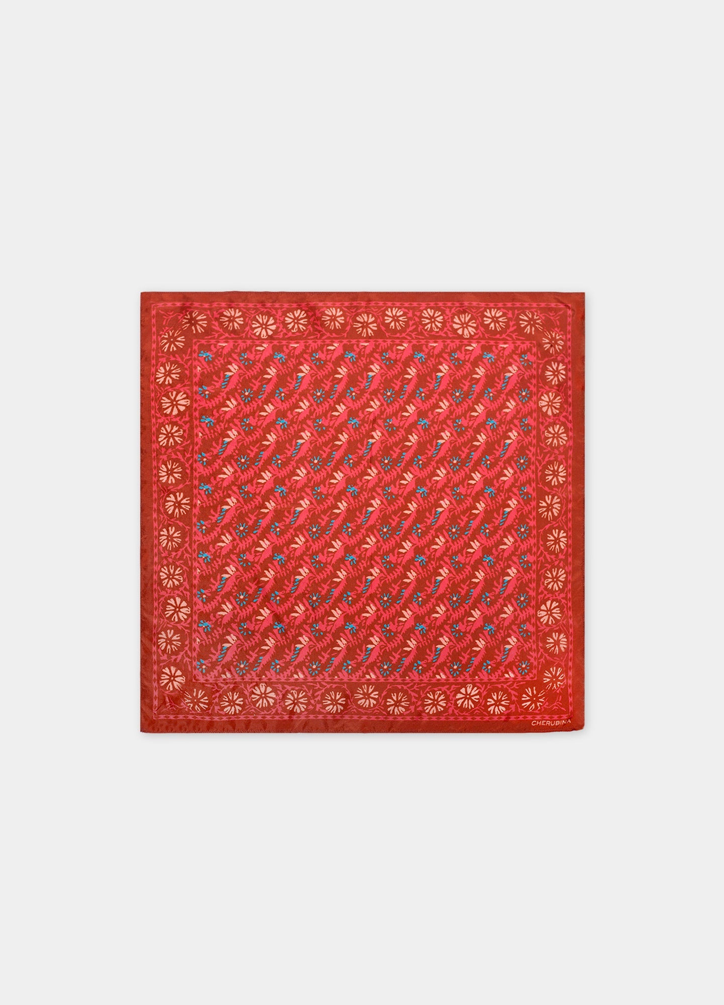 100% Silk Saffron Scarf