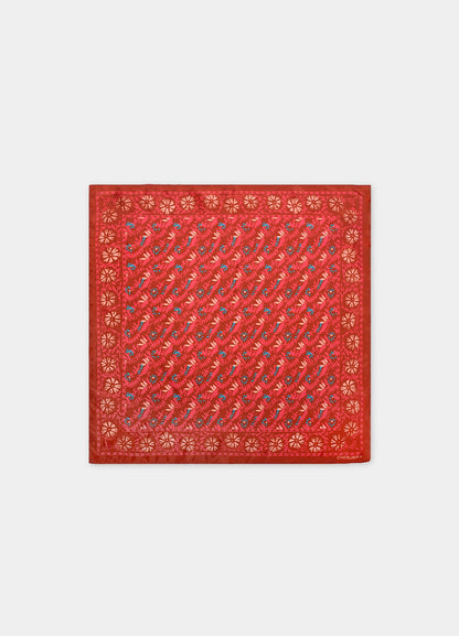 100% Silk Saffron Scarf