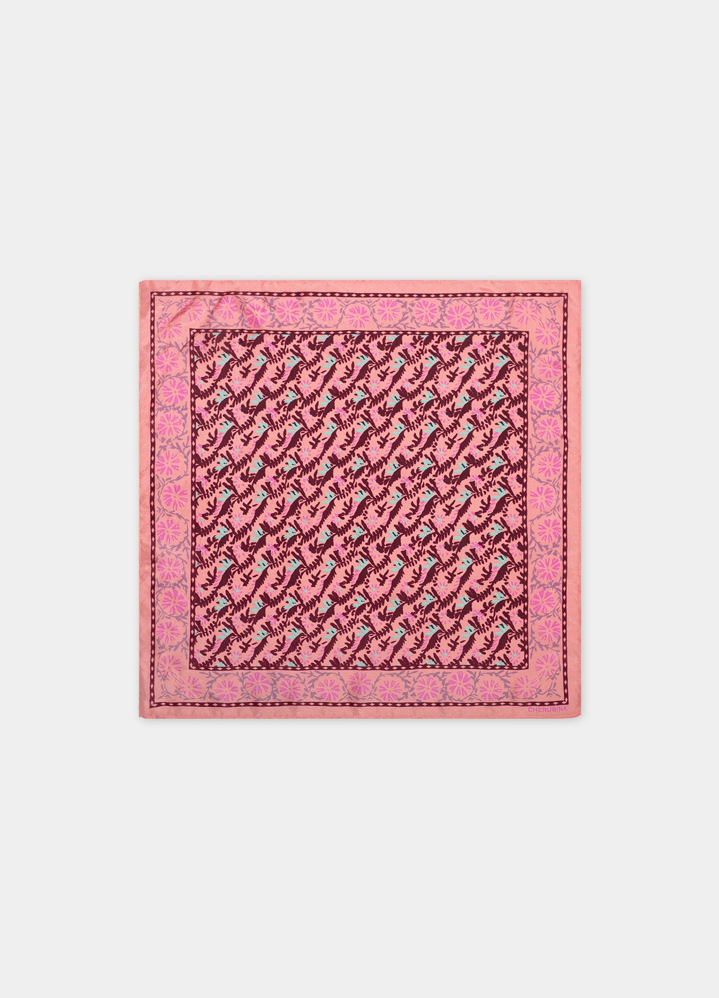 100% Silk Saffron Scarf