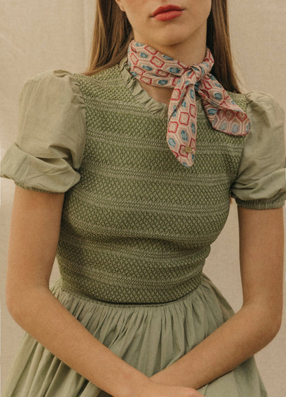 Annie cotton handkerchief